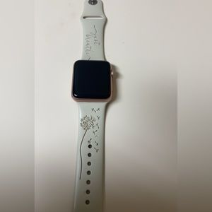Series 3 rosegold applewatch, 42mm